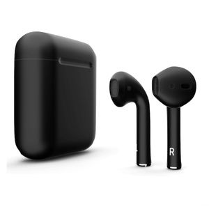 The New AirPods Wireless Bluetooth EarPods - Black